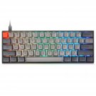 Sk61 Black Hotswap Mechanical Gaming Keyboard With Optical Switch, Rgb, Programmable Customizable 