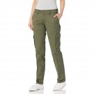 Dickies Women's Relaxed Fit Cargo Pants, Grape Leaf, 12