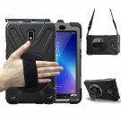 Galaxy Tab Active 2 Case, Heavy Duty Shockproof Case With 360 Degree Rotating Handle Hand Strap/Ki