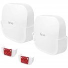 Screwless Wall Mount For Eero Pro 6 Tri-Band Mesh Wi-Fi 6 Holder, No Tools Required, Easy To Insta