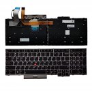 Laptop Replacement Us Layout Backlit Keyboard For Thinkpad E580 L580 T590 E590 L590, P52 P72 P53 P
