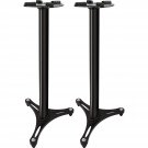 Ms-90/36B Ms Series Professional Column Studio Monitor Stand With Non-Marring Decoupling Pads - 36