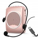 Voice Amplifier Wired Microphone Headset-Loudly Megaphone Teachers Speaker Rechargeable Pa Speaker