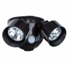 Dual Led Light Motion Sensor 10 Feet Lit For 30 Sec 4 Aa Battery Operated