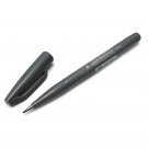 Sign Pen Brush Tip Gray Ink