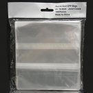 500 Clear Resealable Opp Plastic Bags Wrap For 10.4Mm Standard Cd Jewel Cases