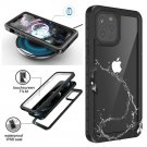 Durable Shock/Dirt/Snow/Waterproof Case Cover For Iphone 12 6.1 Clear/Black