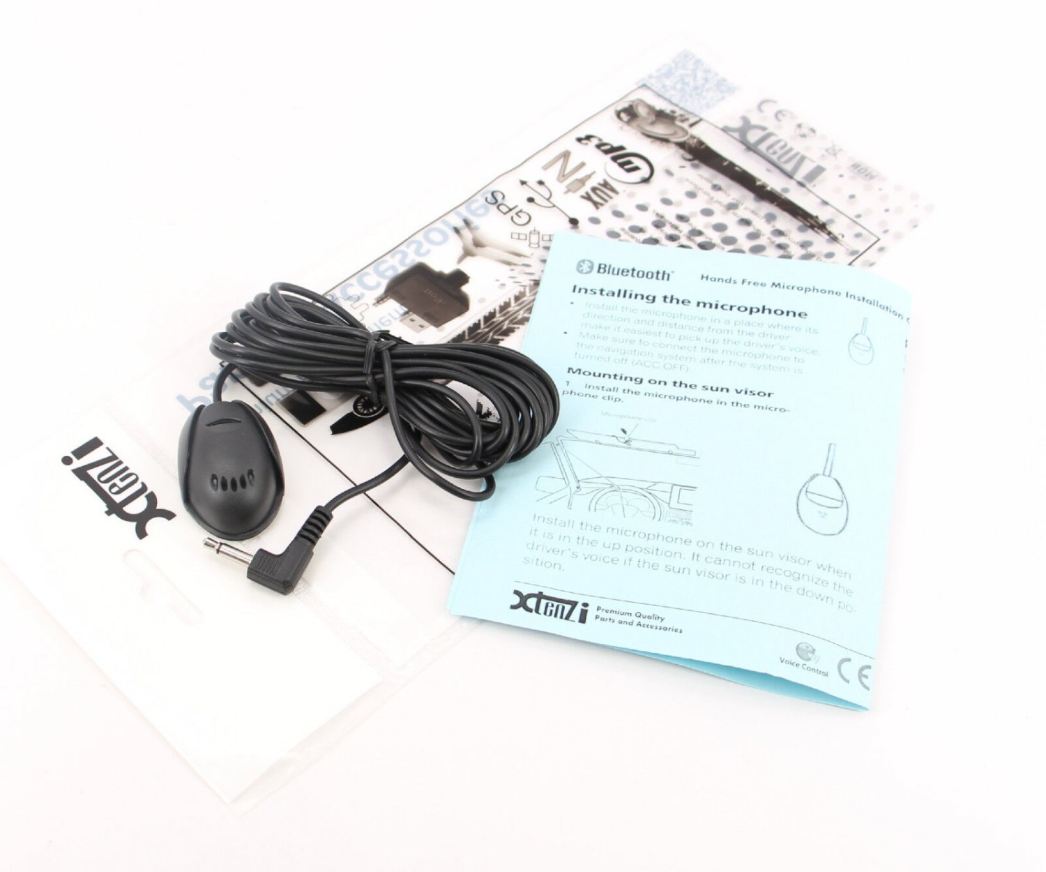 Xtenzi Microphone External Bluetooth Mic Assembly for Farenheit DVD Navigation
