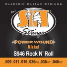 S.I.T. Strings S946 - Powerwound Nickel Electric Rock-N-Roll Hybrid (9-46)