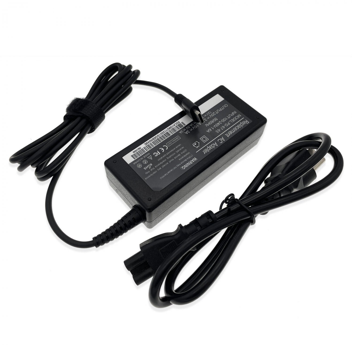 65W Power Adapter Charger For Dell Latitude 5520 5320 5310 5510 Supply Cord