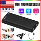 Mini Spy Audio Recorder Voice Activated Office Listening Device 96 Hours 8Gb