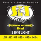 S.I.T. Strings S1046 - Powerwound Nickel Electric Light (10-46)