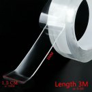 3M / (9.8Ft X 0.5Ft) Reusable Nano Magic Double-Sided Tape Washable Adhesive Gel