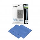 Vivitar EN-EL14a Battery for Nikon Coolpix P7700 P7800P7000 P7100 + Cloth