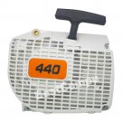 Recoil Rewind Pull Starter Assembly For Stihl 044 Ms440 046 Ms460 #1128 080 2100