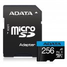256GB AData Premier microSDXC A1 UHS-1 CL10 Memory Card w/SD adapter 85MB/sec