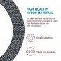 Iphone Charger, 3Pack 3Ft 6Ft 10Ft Nylon Braided Lightning Cable Mfi Certified
