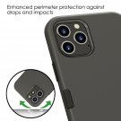 Iphone 12 Pro Max (6.7"") - Hard Hybrid Shockproof Armor Case Cover Graphite Grey