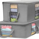 Sorbus Storage Bag Organizer Set (Storage Bag Set, Gray)