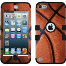 Ipod Touch 5Th 6Th & 7Th Generation - Basketball Hard Hybrid Armor Case Cover