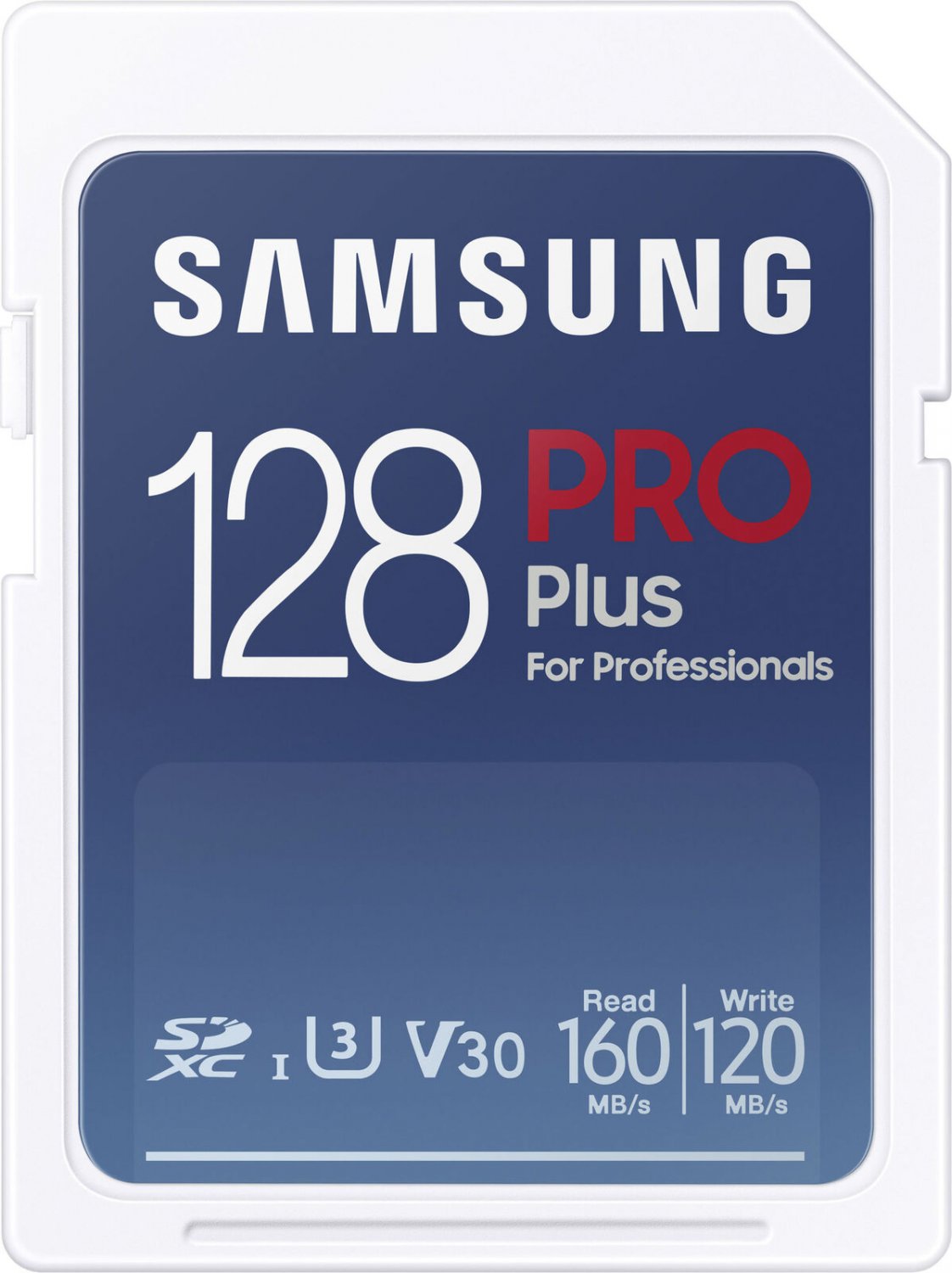 Samsung - PRO Plus 128GB SDXC Full Size Memory Card