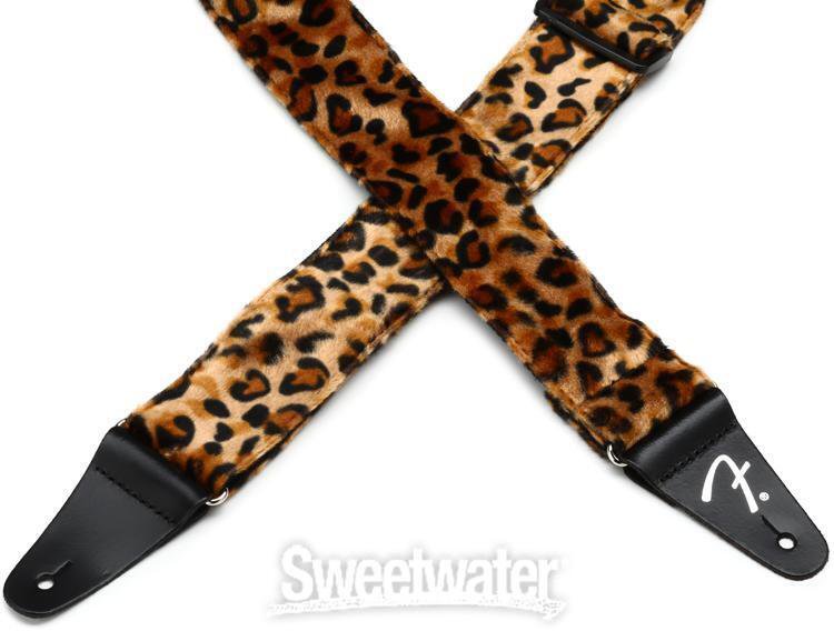Fender Wild Leopard Print Guitar Strap
