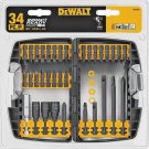 NEW DeWALT DW2153 34 PIECE Impact Ready SCREW AND DRILL Driver Set 1519974