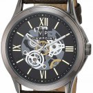 Viewpoint by Timex AA3D81700 Men's Analog Watch Brown Synthetic Strap