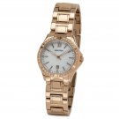 Armitron Women's Rose Gold-Tone Analog Watch with Swarovski Crystal Accents