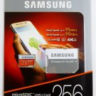SAMSUNG EVO Plus 256GB MicroSD Micro SDXC C10 Flash Memory Card w/ SD Adapter