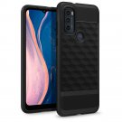 Motorola Moto G Pure Case | Caseology Parallax Dual-layered Cover Matte Black