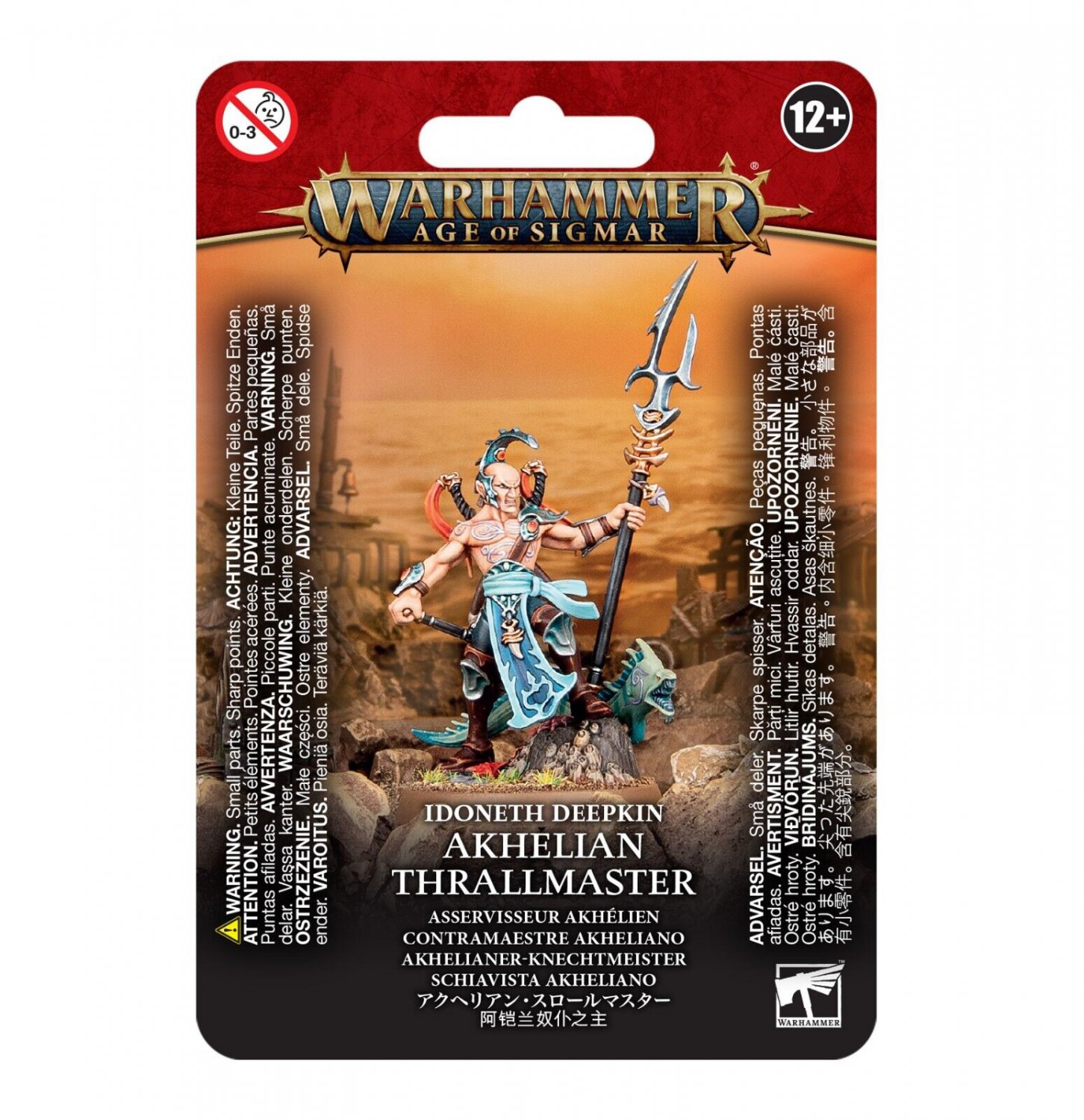 Akhelian Thrallmaster Idoneth Deepkin Blister Warhammer AOS Age Sigmar NIB