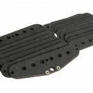Strat Pickup Flatwork Set For .195"" Diameter Magnets - Black - 10 Sets