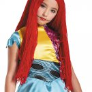 Girls The Nightmare Before Christmas Sally Wig Costume Accessory