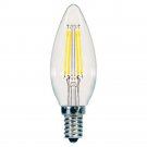 5.5w C11 LED Filament E12 Candelabra base 500Lm 3000K Soft White Dimmable Bulb