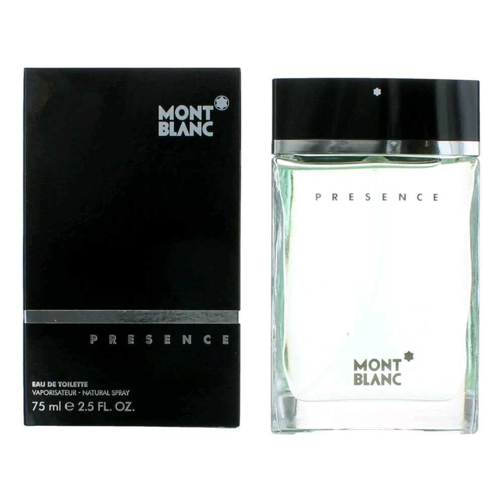 Mont Blanc Presence by Mont Blanc, 2.5 oz EDT Spray for Men Eau De Toilette