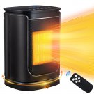 1500W 2 In1 Electric Ceramic Space Heater Fan Adjustable Thermostat For Room