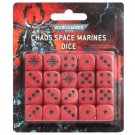 Dice Pack Chaos Space Marines 2022 Warhammer 40K NEW
