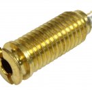 Switchcraft Mono/Stereo Screw-In Acoustic End Pin 1/4"" Output Jack - Gold