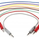 Css-845 1/4"" Trs Male Patch Cable 8-Pack - 1.5' (Various Colors)