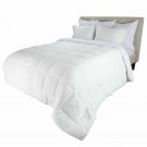 Twin Reversible Down Alternative Comforter With Sherpa White 69 X 90 Bedspread