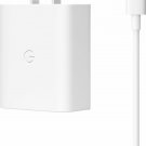 Google - 30W USB-C Charger and Cable - Clearly White