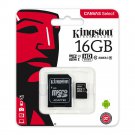 Kingston 16Gb Micro Sd Memory Card 16G Sdhc Class 10 Uhs-I Tf 16G W/ Sd Adapter