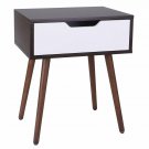 Stable Side End Table With Drawer Saving Space Storage Bedroom Decoration