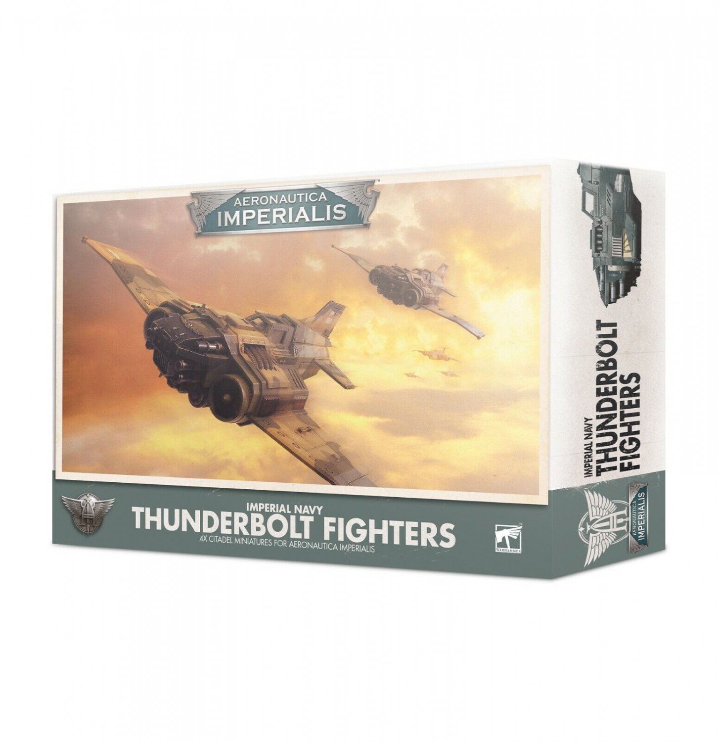 Aeronautica Imperialis Imperial Navy Thunderbolt Fighters Warhammer 40k