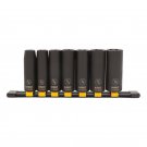 DEWALT DWMT74448OSP 7 Piece 1/2"" Drive Deep Impact Socket Set 7522345