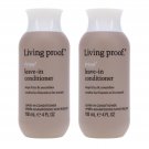 Living Proof No Frizz Leave in Conditioner 4 oz 2 Pack