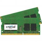 Crucial 8GB KIT 2 x 4GB DDR4 2400 MHz PC4-19200 SODIMM 260-Pin Laptop Memory