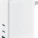 Insignia- 112W Wall Charger with 2 USB-C and 1 USB Port - White