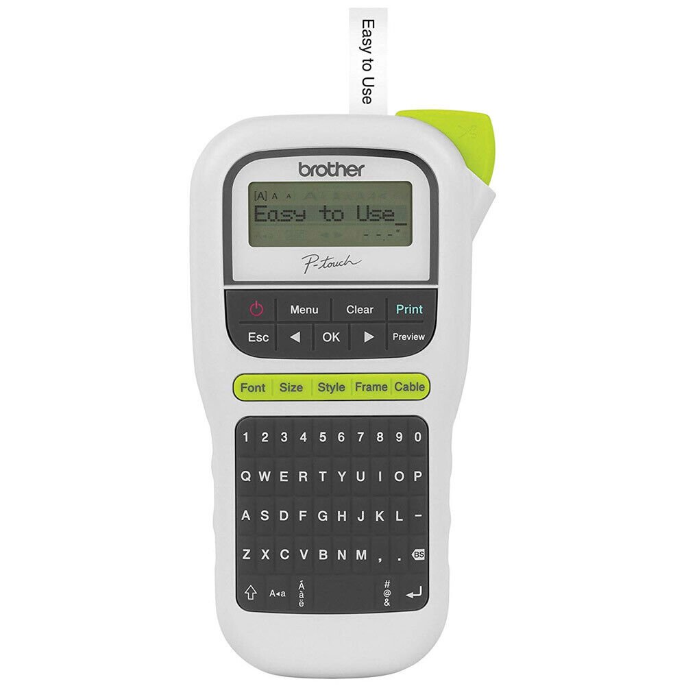 Brother PT-H110 Easy Portable Label Maker 2 Lines 4.5 x 6.13 x 2.5 PTH110